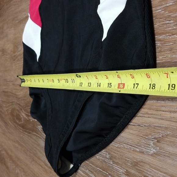 (16) CS Sport Swim Beachwear Pool Summer Color Block Textured Activewear Comfy - Picture 7 of 9